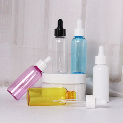 ขวดน้ำมันหอมระเหย PP PET 100ml พลาสติกพร้อม Dropper