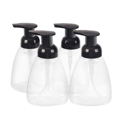 ขวดใส่สบู่ PET Lotion 500ml พร้อมปั๊มสีดำ ODM