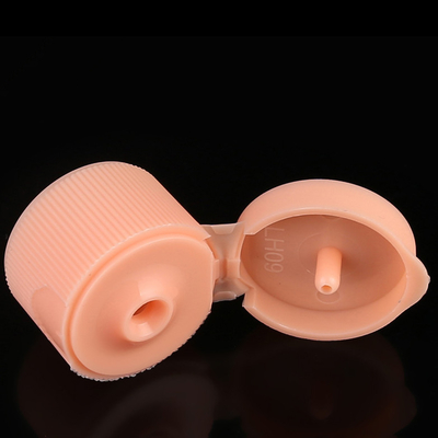 ODM BPA Free 20mm Flip Top Caps ฝาปิดแผ่นดิสก์สีชมพู