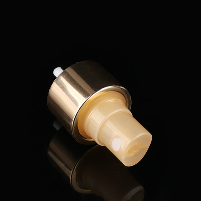 เครื่องพ่นละอองฝอยละอองสีทองและสีเงิน 24/410 สำหรับขวดน้ำ
