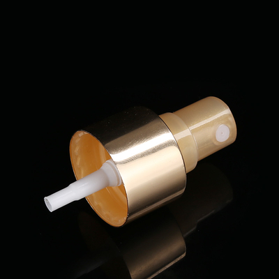 เครื่องพ่นละอองฝอยละอองสีทองและสีเงิน 24/410 สำหรับขวดน้ำ