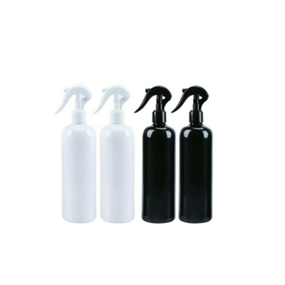 ขวดสเปรย์เครื่องสำอางทริกเกอร์ PET 100ml สีขาว Black