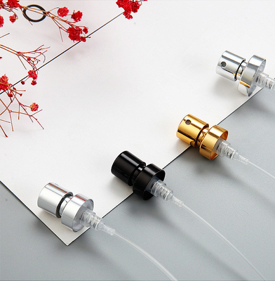 18mm 20mm Atomiser Spray Aluminium Crimp Pump โกลด์ซิลเวอร์แบล็ค