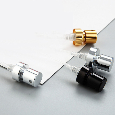 18mm 20mm Atomiser Spray Aluminium Crimp Pump โกลด์ซิลเวอร์แบล็ค