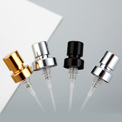 18mm 20mm Atomiser Spray Aluminium Crimp Pump โกลด์ซิลเวอร์แบล็ค