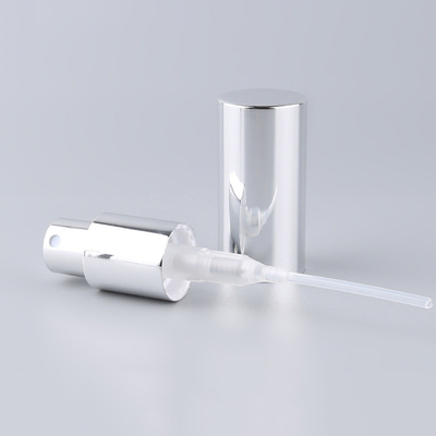18mm 20mm Full Cap Silver Mist Fine Pump Sprayer สำหรับเครื่องสำอาง
