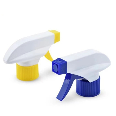 28/410 Foaming Plastic Trigger Sprayer Head สีเหลืองสีน้ำเงินสีขาว