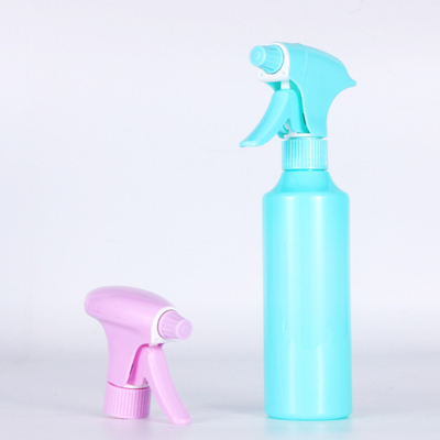 ขวดสเปรย์เครื่องสำอาง PE Foaming Trigger สีชมพูสีน้ำเงิน 100 มล. 24MM