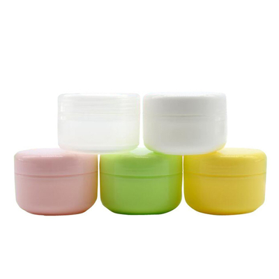 อุปกรณ์อาบน้ำ ภาชนะบรรจุโลชั่นเปล่า Leakproof PP ขวดครีม 10ml