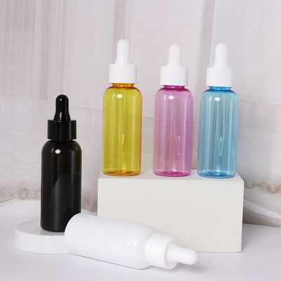 ขวดน้ำมันหอมระเหย PP PET 100ml พลาสติกพร้อม Dropper