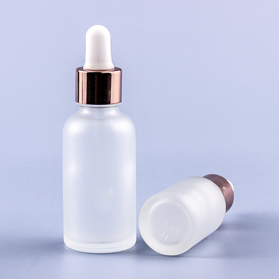 ขวดหยดตา Frosted Rose Gold 3ml 5ml 10ml 15ml