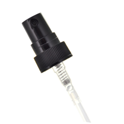 24 มม. 18 มม. ปั๊มฉีดน้ำพลาสติกสีดำ Atomiser พร้อมหลอด ODM
