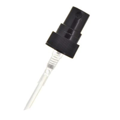 24 มม. 18 มม. ปั๊มฉีดน้ำพลาสติกสีดำ Atomiser พร้อมหลอด ODM