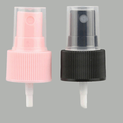 ขวด PET สีชมพูดำ 24 มม. เครื่องพ่นหมอกเครื่องสำอางพร้อมหลอด