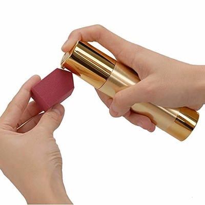 ขวดปั๊มสุญญากาศสีทองขนาดเล็กเทคนิค UV 15ml 30ml 50ml
