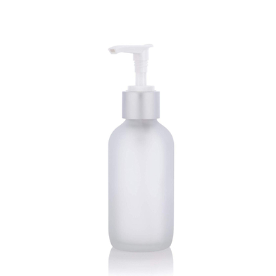 LinDeer White 100ml ขวดโลชั่นปั๊มแก้วฝ้า ODM